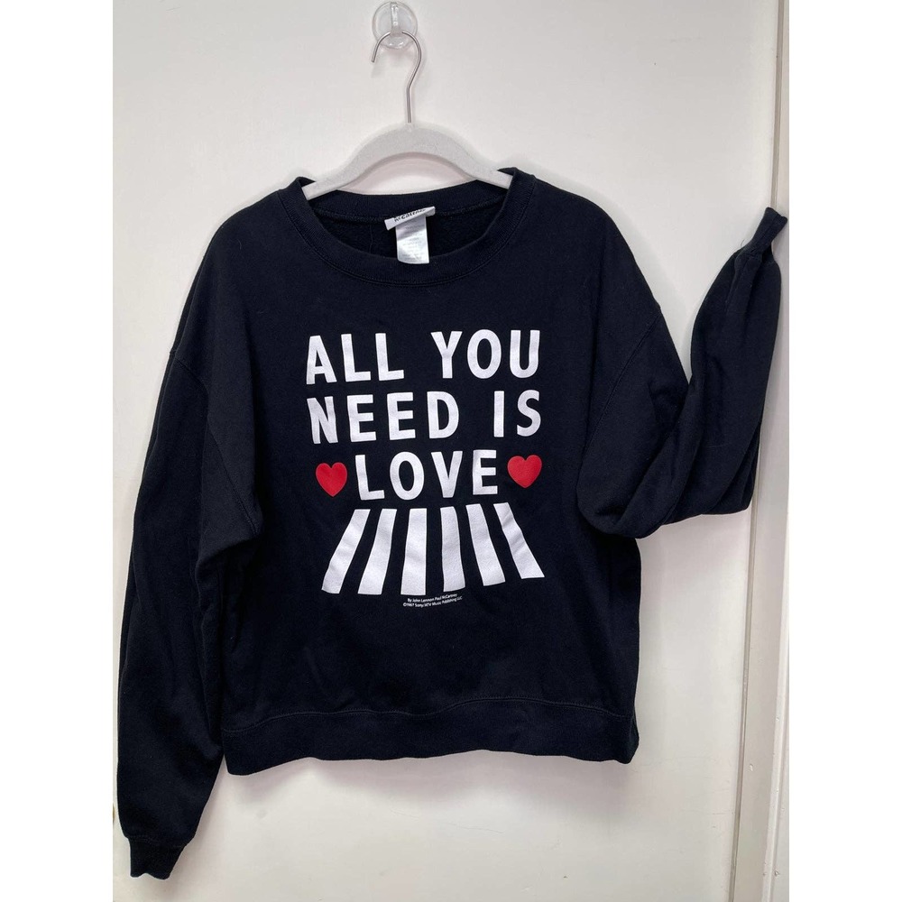 All you need is love sweatshirt
